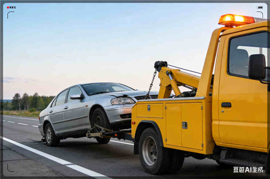 红岗区汽车中途送燃油【案例】